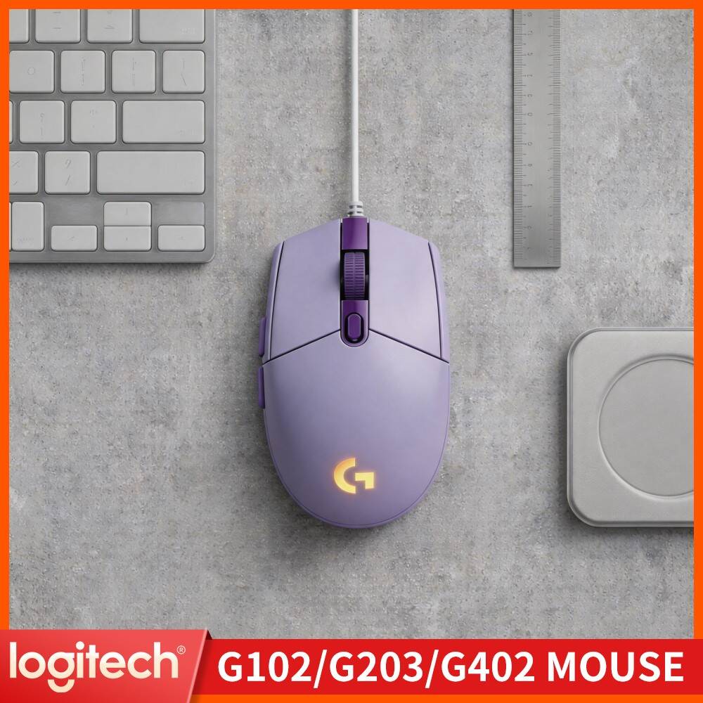 Logitech Mouse G203 - Logitech G203 LIGHTSYNC Mouse Gaming Berkabel