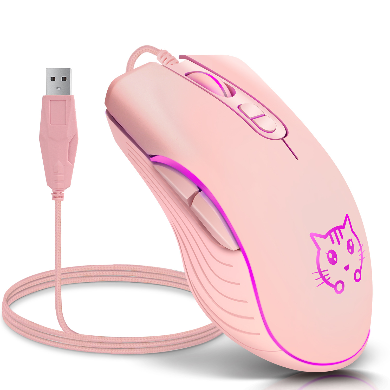 Esports Gaming Maus - Mouse Gaming berkabel USB, Mouse komputer