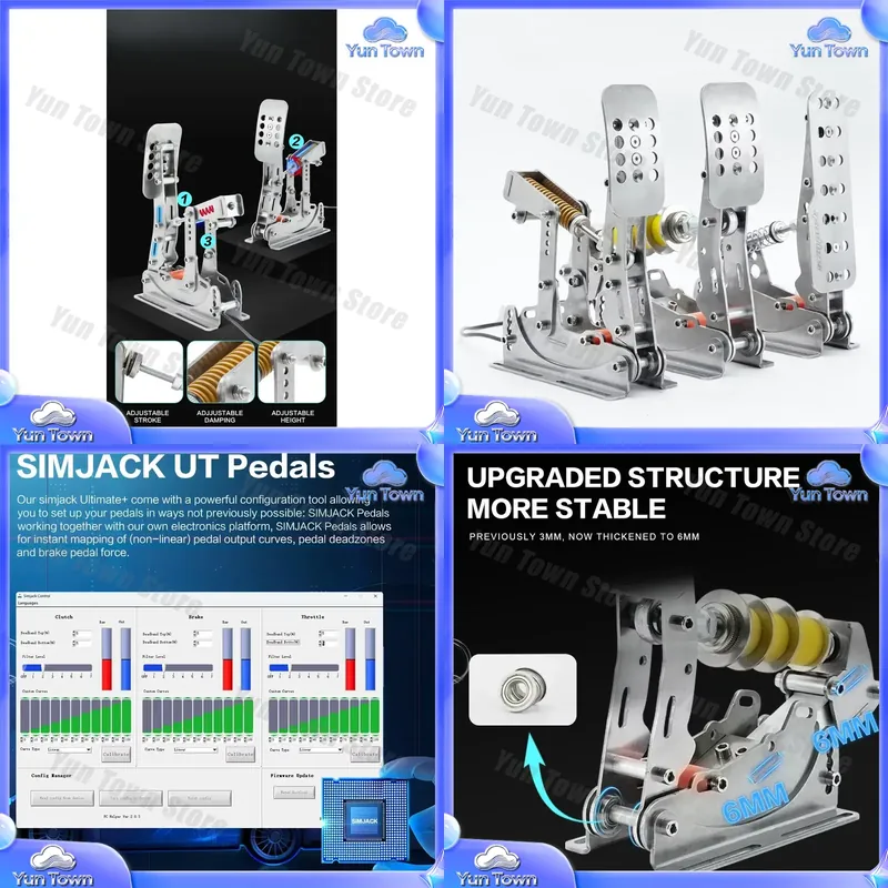 Esports Gaming Setup - Simjack Pedal UT Baru untuk Simulator