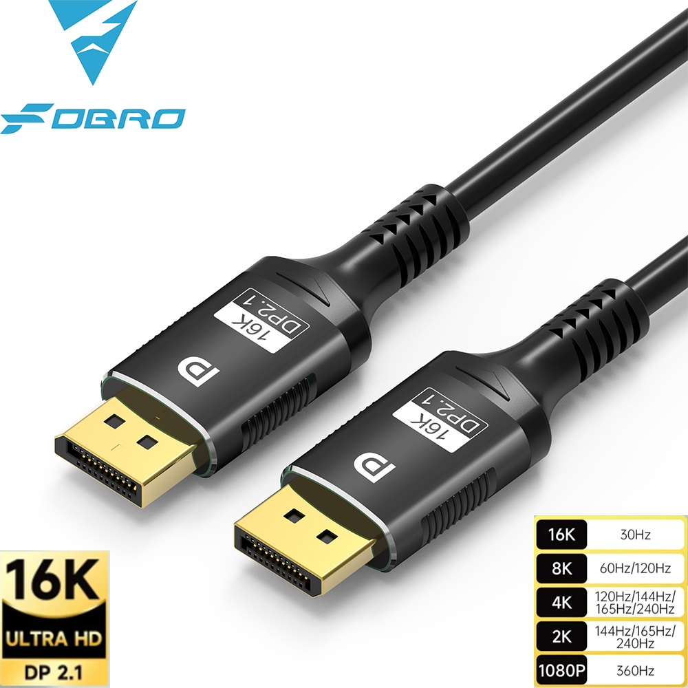 Esports Gaming Bundle - FDBRO kabel DP 2.1 16K, kabel