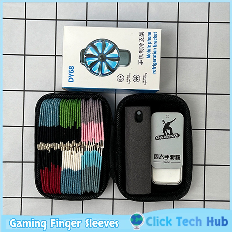 Esports Gaming Finger Sleeve - Sarung Jari Gaming Anti Keringat Anti
