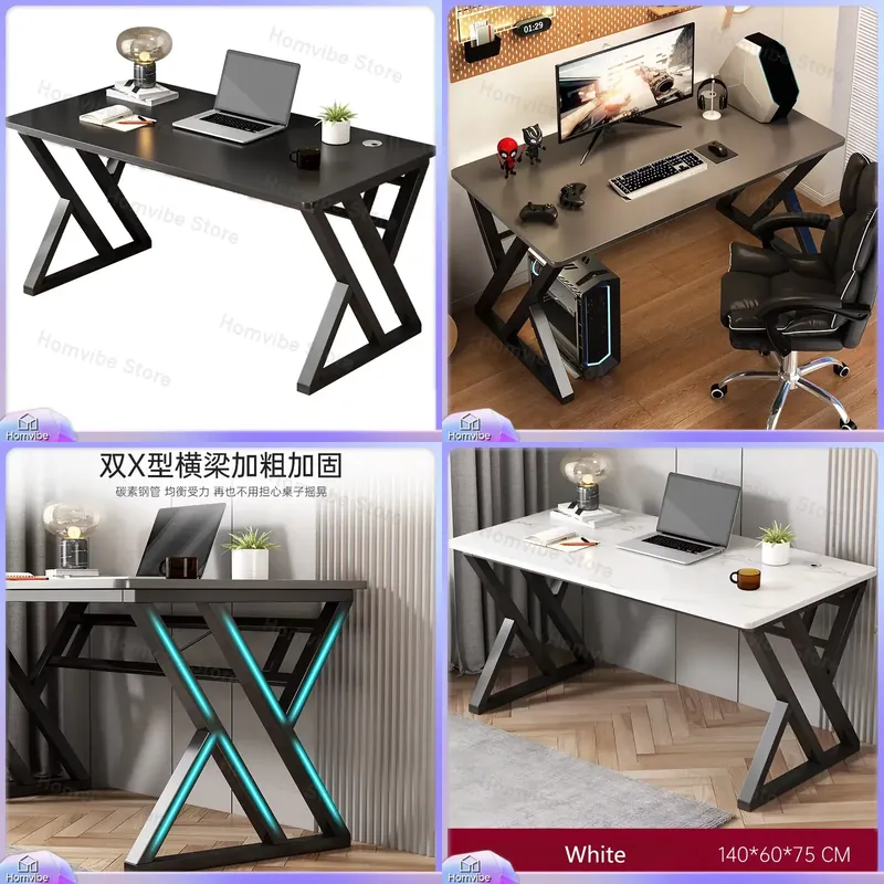 Meja Komputer Minimalis Modern - Esports Gaming Setup ulasan dan harga