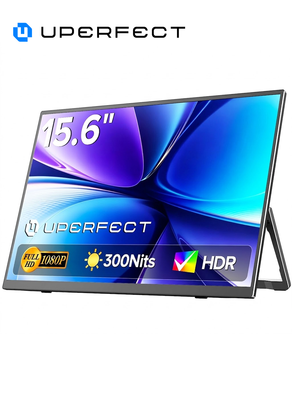 Monitor Portabel UPERFECT 15,6 - Gaming Monitor Curved ulasan dan harga