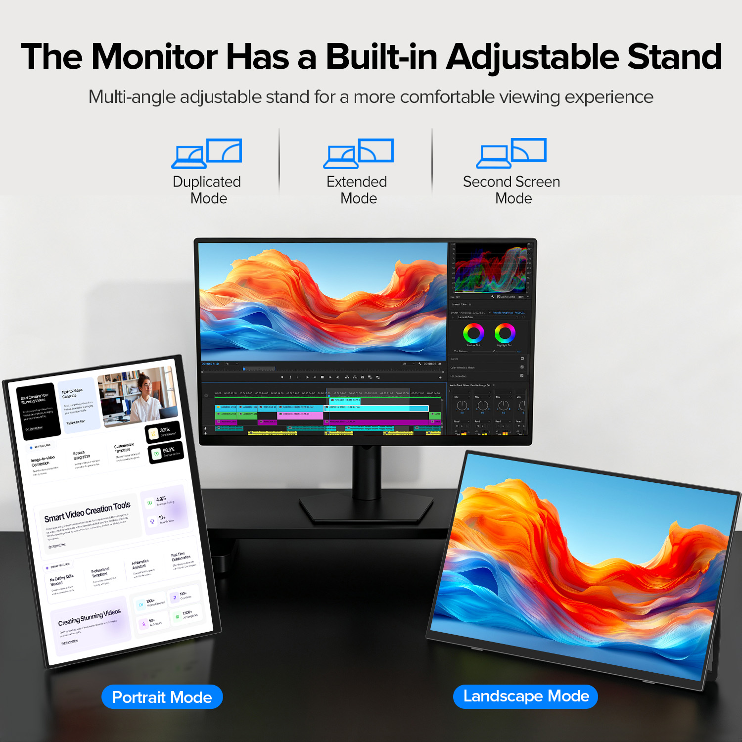Monitor Portabel UPERFECT 15,6 - Gaming Monitor Curved ulasan dan harga