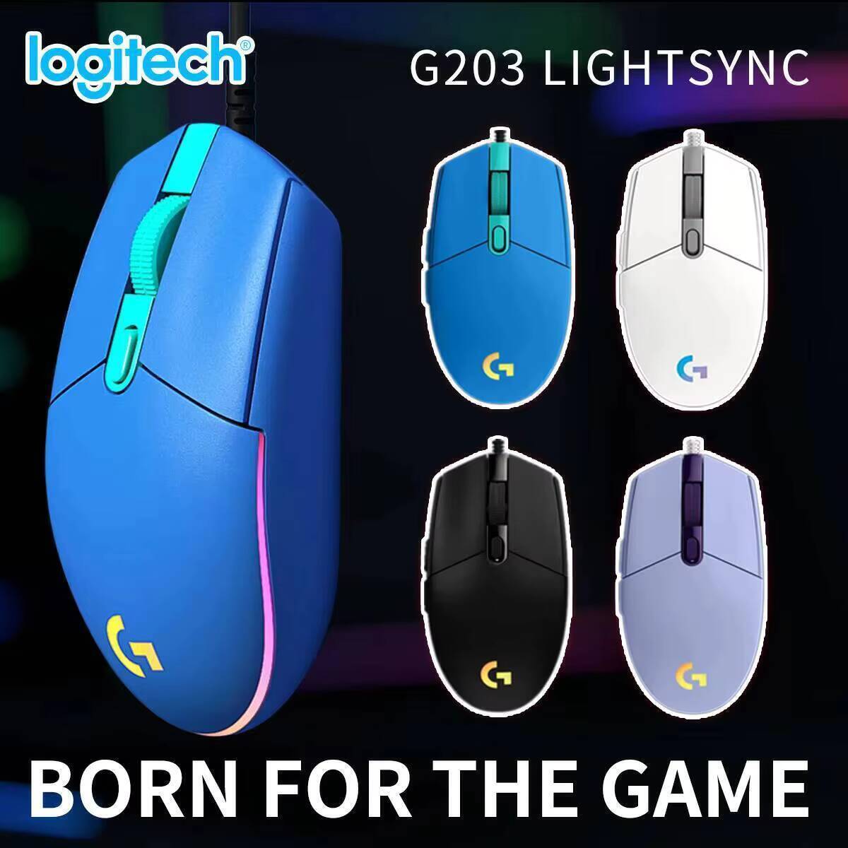 Mouse Gaming Logitech G203 Sen - Logitech Mouse G203 ulasan dan harga