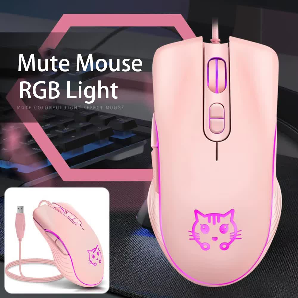Mouse Gaming USB Berkabel Komp - Esports Gaming Maus ulasan dan harga