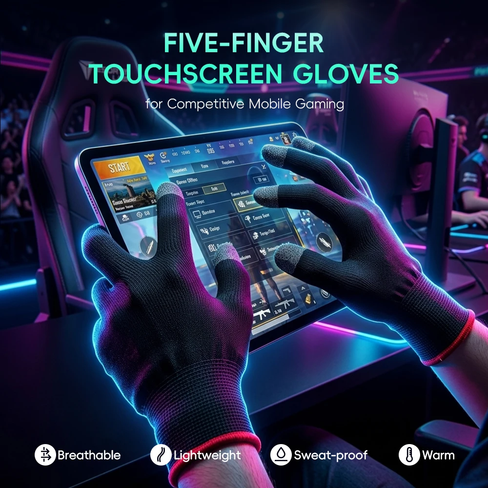 Sarung Tangan Gaming Mobile Da - Esports Gaming Finger Sleeve ulasan dan harga