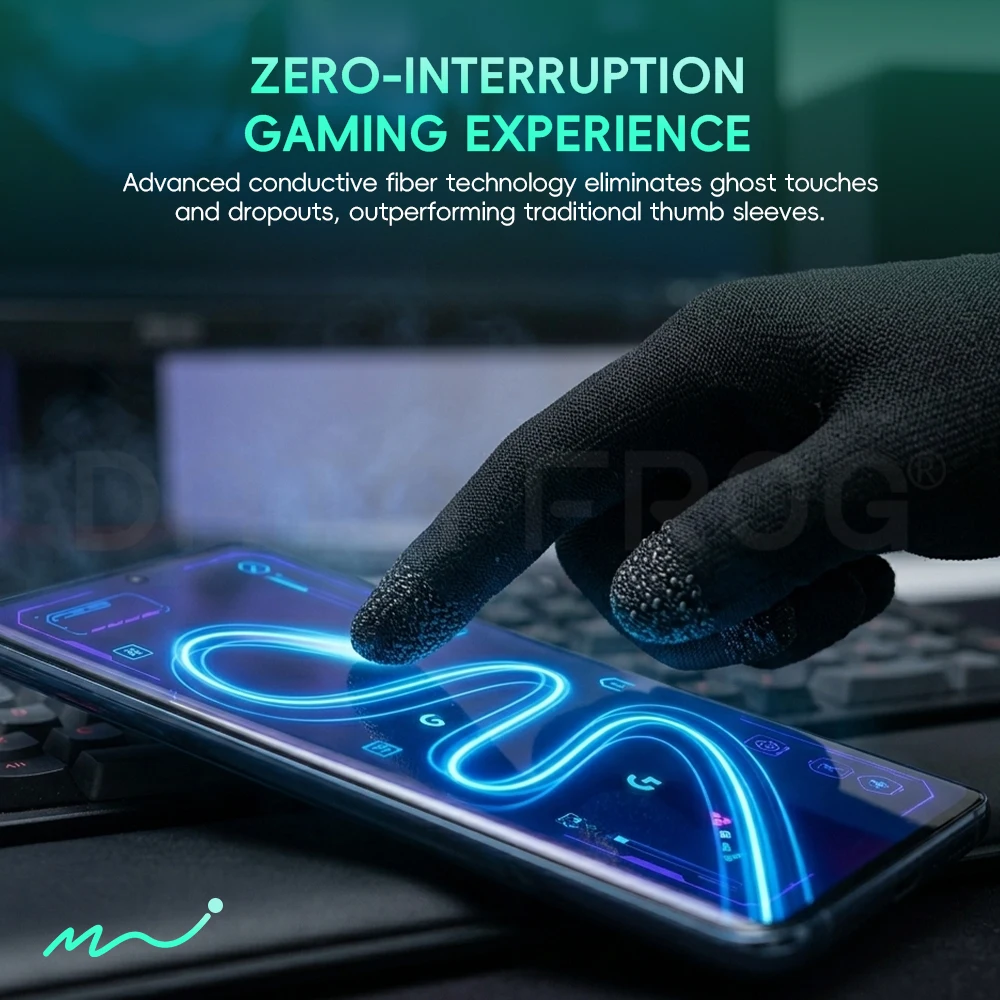 Sarung Tangan Gaming Mobile Da - Esports Gaming Finger Sleeve ulasan dan harga