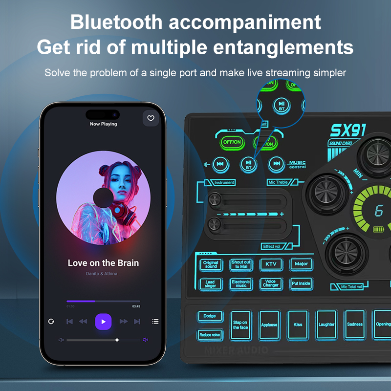 Mixer Audio SX91 48V dengan Pe - Esports Gaming Bundle ulasan dan harga