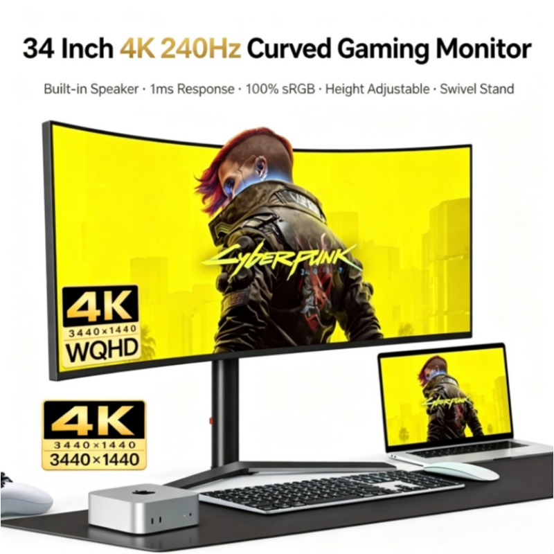 Monitor layar lengkung 34 inci - Gaming Monitor Curved ulasan dan harga