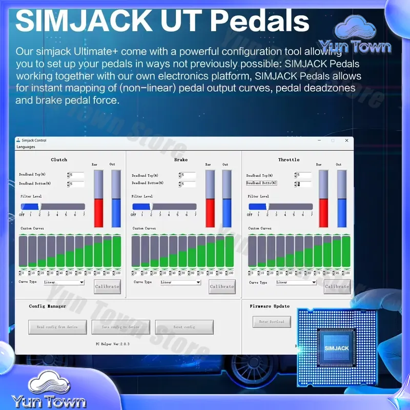 Simjack Pedal UT Baru untuk Si - Esports Gaming Setup ulasan dan harga