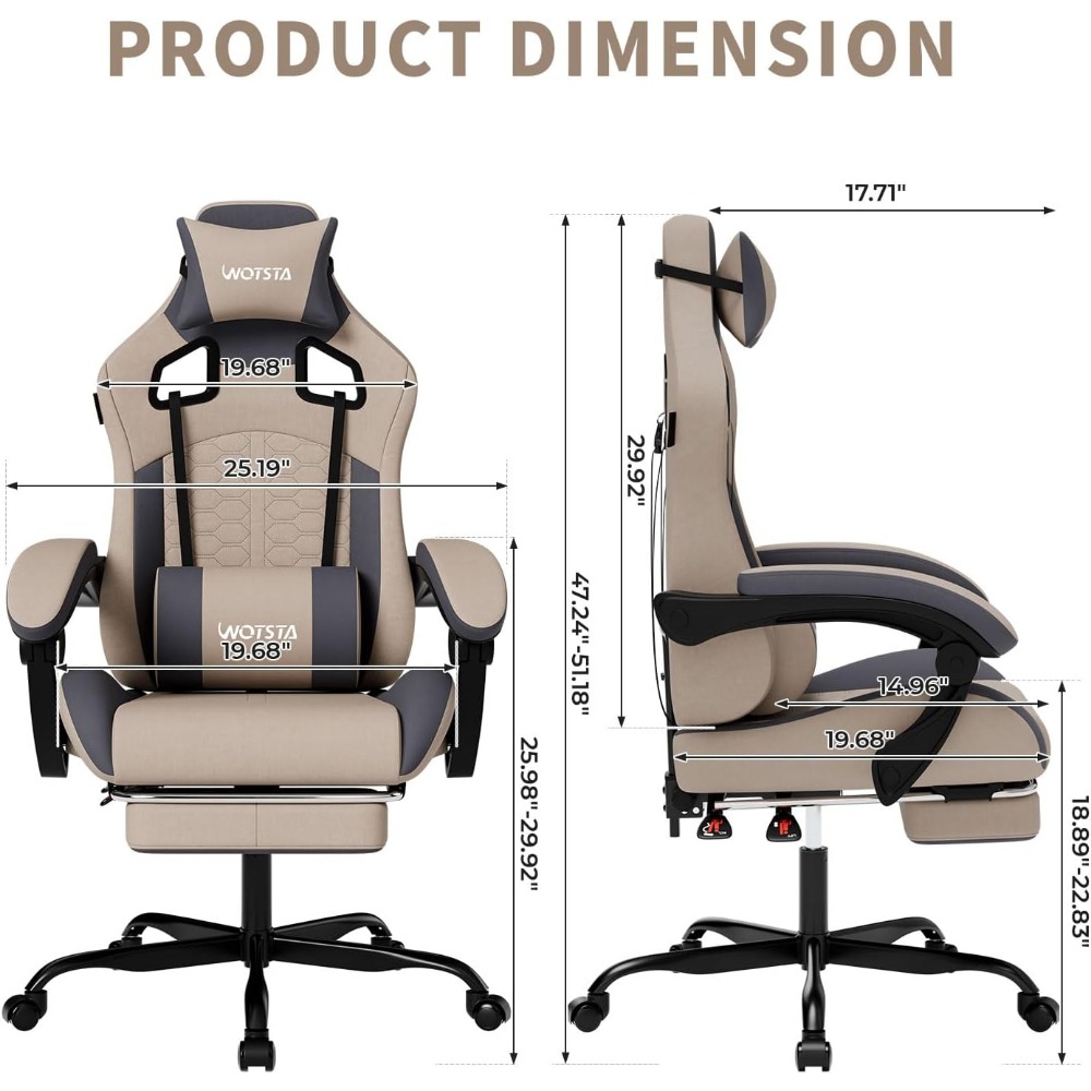Kursi Gaming Ergonomis dengan  - Gaming & Esports District ulasan dan harga