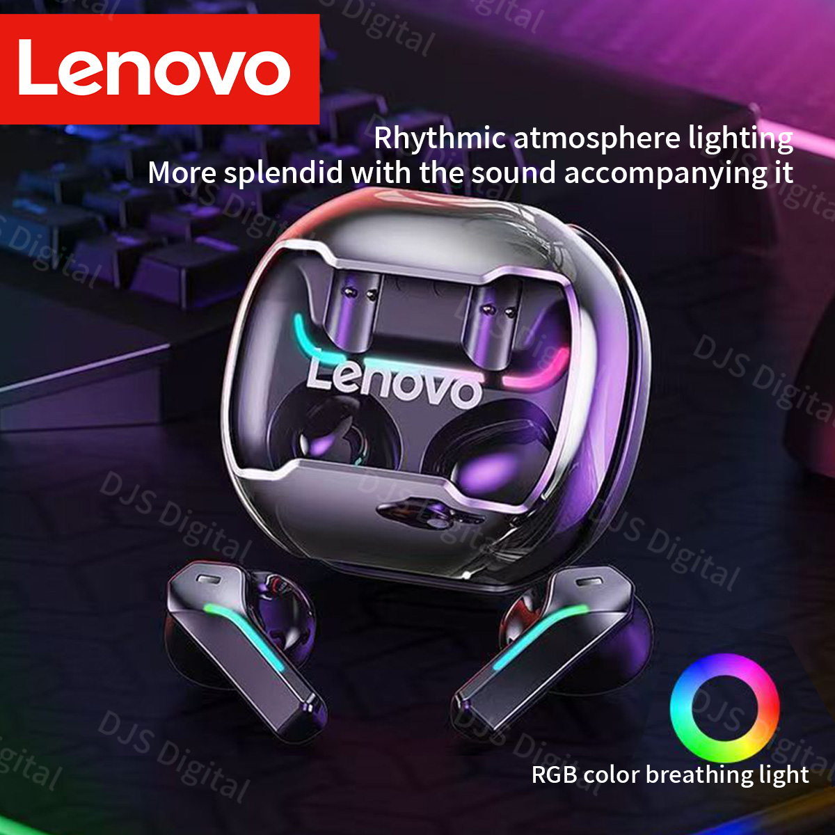 Headset Gaming Lenovo TG101 Bl - Esports Gaming Setup ulasan dan harga