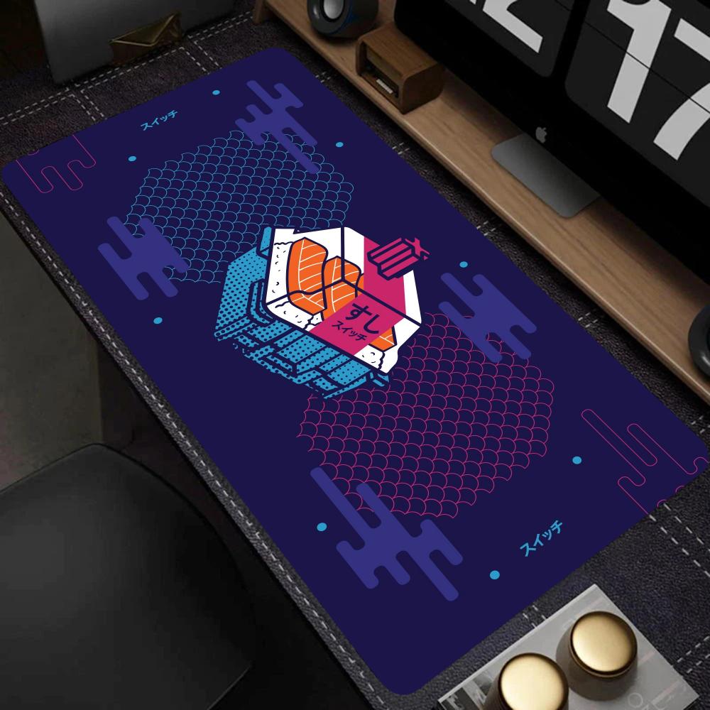 Alas Mouse Besar Pola Abstrak  - Esports Gaming Setup ulasan dan harga