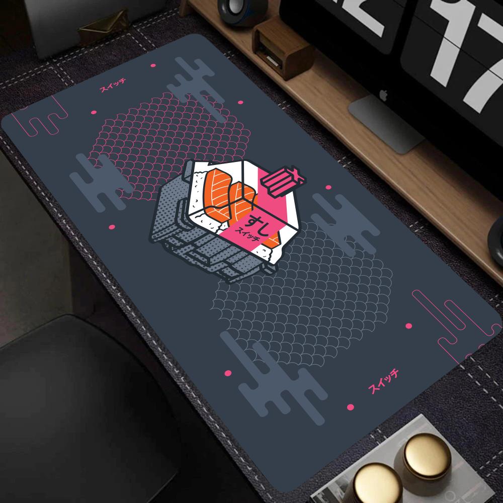 Alas Mouse Besar Pola Abstrak  - Esports Gaming Setup ulasan dan harga