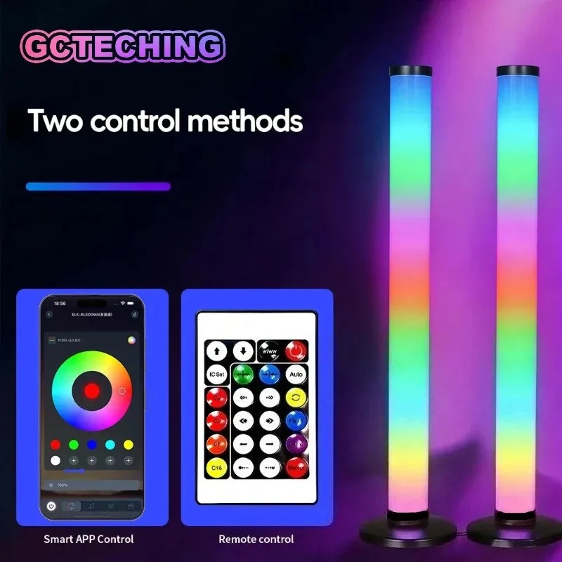 2PCS Lampu Lantai RGB 120CM, L - Esports Gaming Setup ulasan dan harga