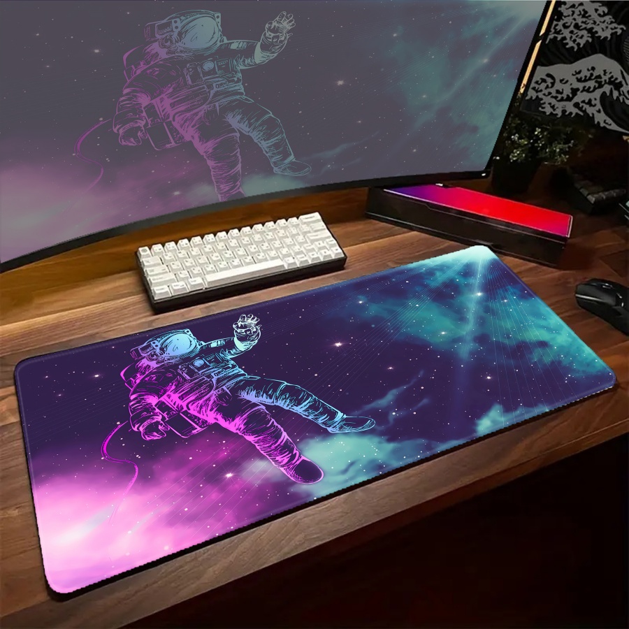 Alas Mouse Astronot Seni Lucu  - Esports Gaming Setup ulasan dan harga