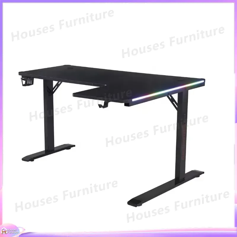 Meja Gaming Besar 160cm dengan - Esports Gaming Setup ulasan dan harga
