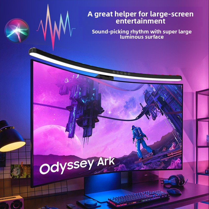 Lampu Bar Monitor Lengkung Pan - Gaming Monitor Curved ulasan dan harga