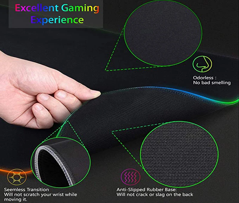 Alas Mouse RGB XXL HD Besar Hi - Esports Gaming Setup ulasan dan harga